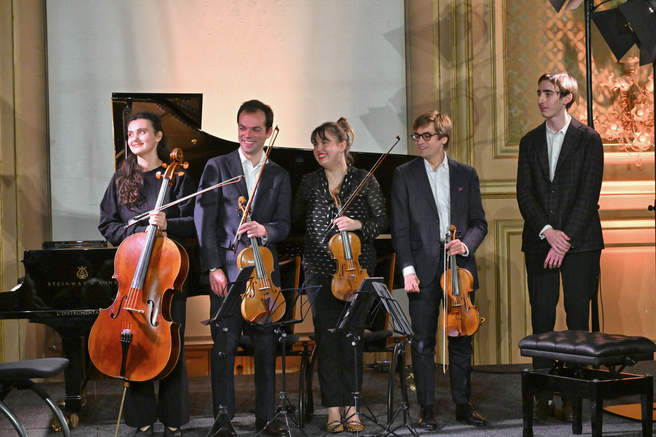 Raphael Collard et quatuor Métamorphoses_ concert du 3 février 2026_saluts