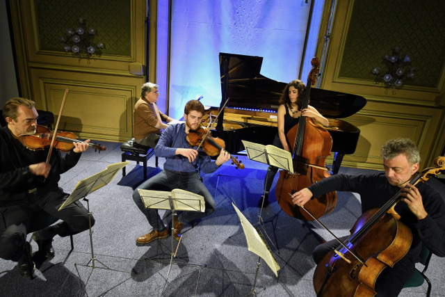 Trio Wanderer et Jean Sautereau - Alto Lorraine Campet - Contrebasse Trio Wanderer et Jean Sautereau - Alto Lorraine Campet - Contrebasse