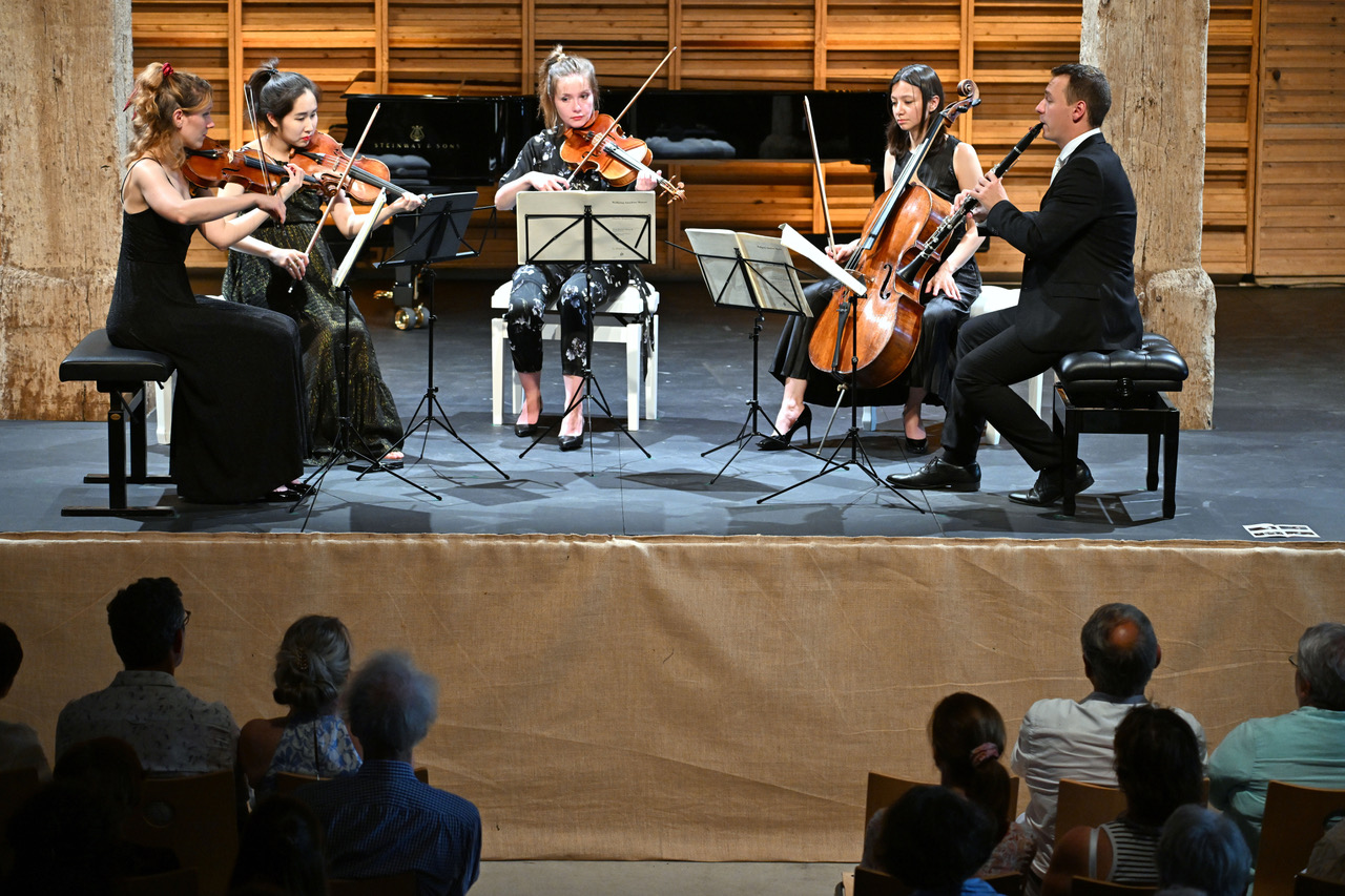 Moisson 2024_ Quatuor Fidelio et Lilian Lefebvre Clarinette_ 14 06 2025 Moisson 2024_ Quatuor Fidelio et Lilian Lefebvre Clarinette_ 14 06 2025