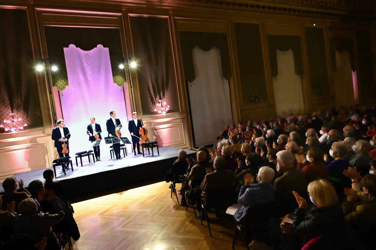 Quatuor Modgliani concert du 23 novembre 2021_ public Quatuor Modgliani concert du 23 novembre 2021_ public