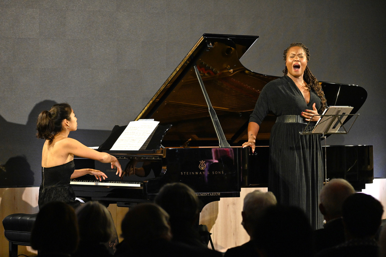 Cyrielle Ndjiki ,soprano et Kaoli Ono, piano _concert des adhérents _13 10 2022