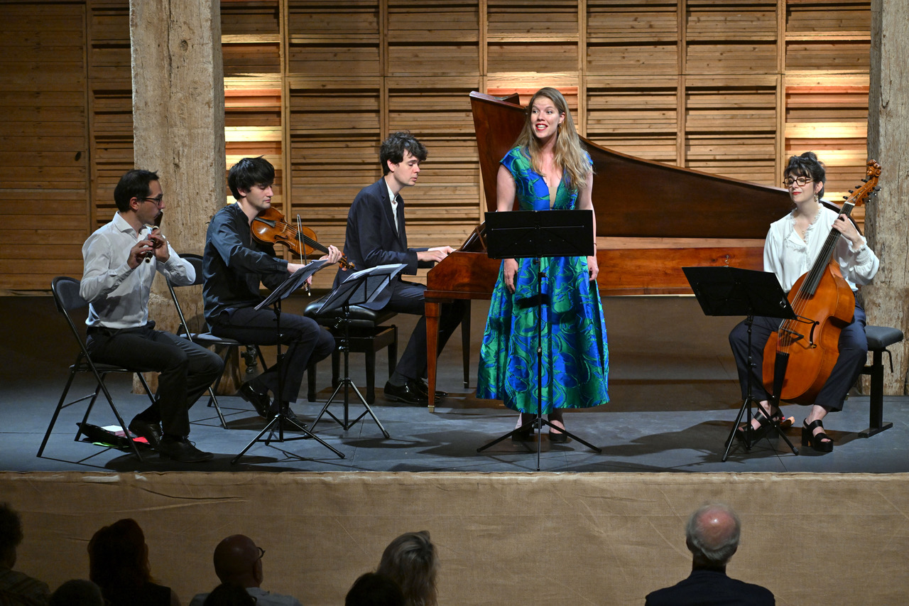 Les Ombres, ensemble baroque,  concert du 18 juin 2023