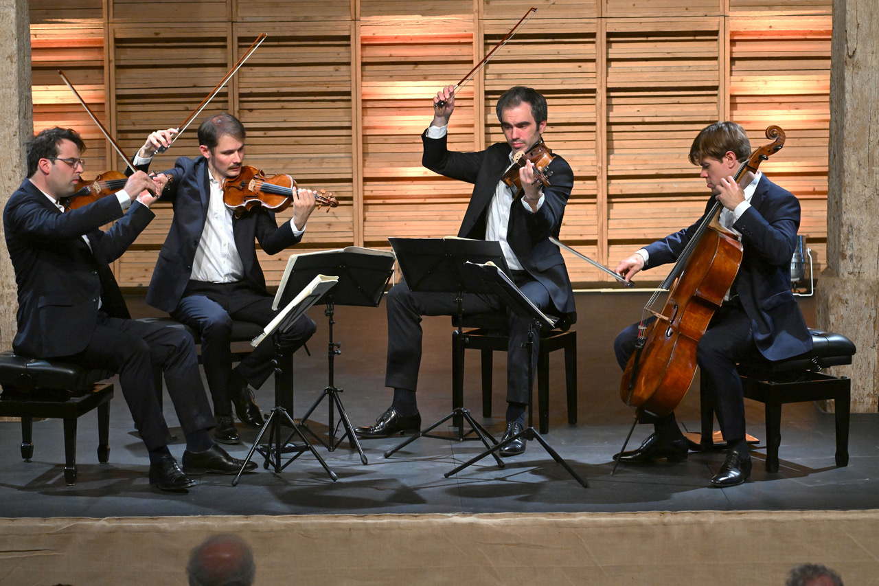 Quatuor Modigliani_concert du 17 juin 2023_ G Proust Quatuor Modigliani_concert du 17 juin 2023_ G Proust
