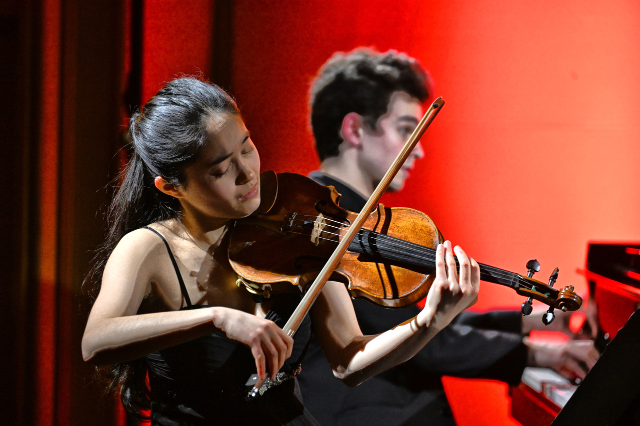Soirées musicales février 2024_ Iris Scialom, violon et  Krzystof Michalski, violoncelle