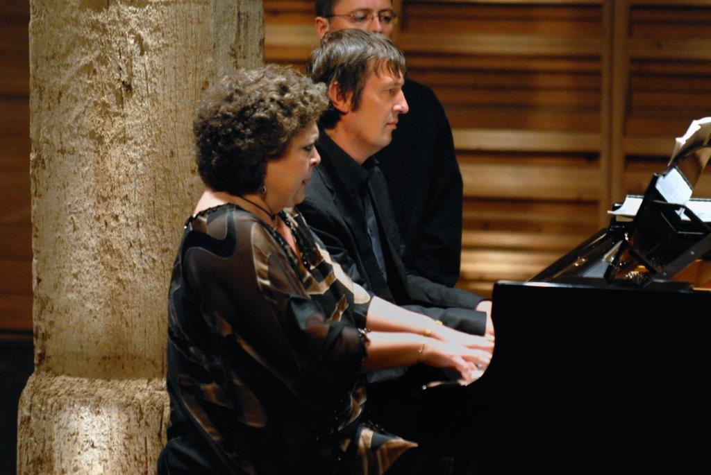 Brigitte Engerer et Boris Berezovsky à la Grange