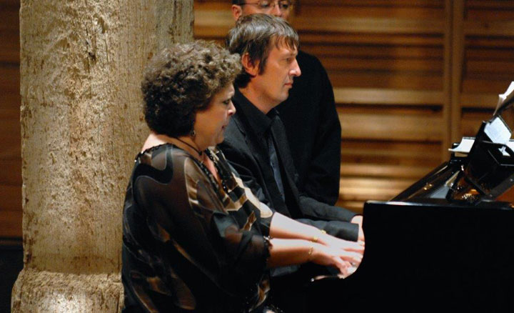 Brigitte Engerer et Boris Berezovsky à la Grange