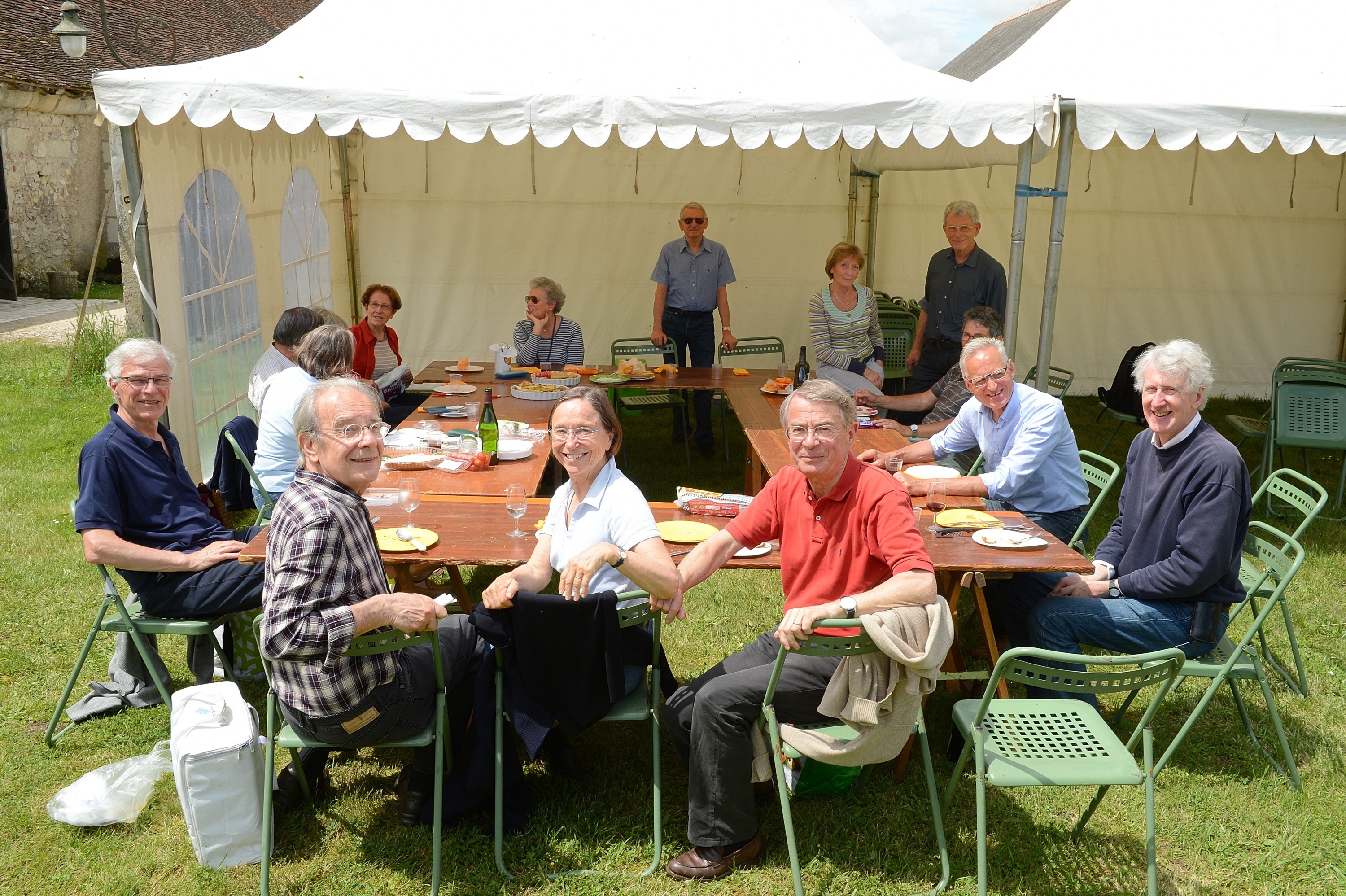 Pique-nique des bénévoles de la Grange de Meslay_2014_Gérard Proust