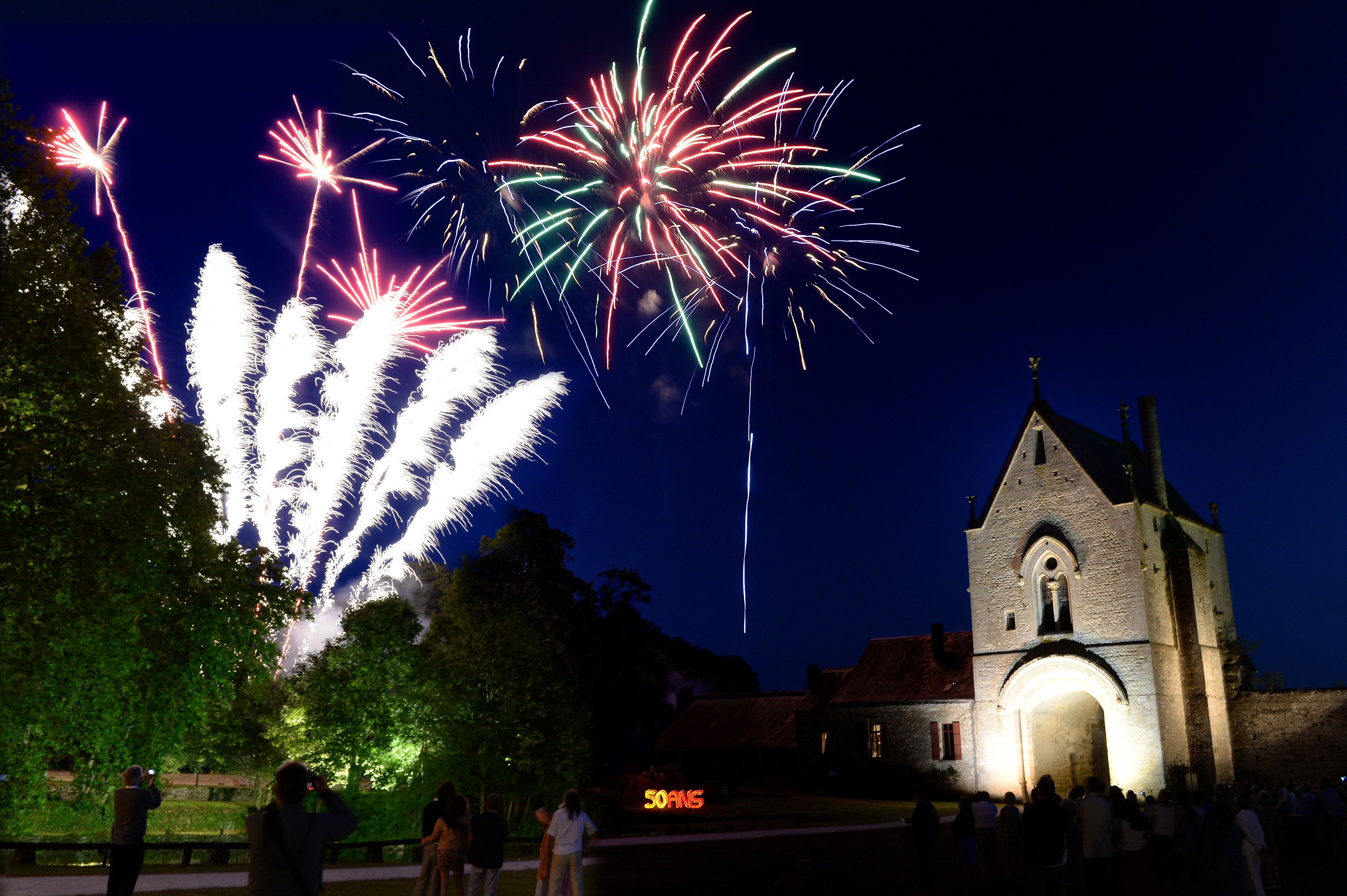 2014_feu d'artifice pour 50 ans Festival Meslay