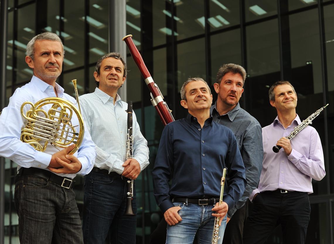 Quintette Moraguès_quintette à vents_photo Yves Pertau
