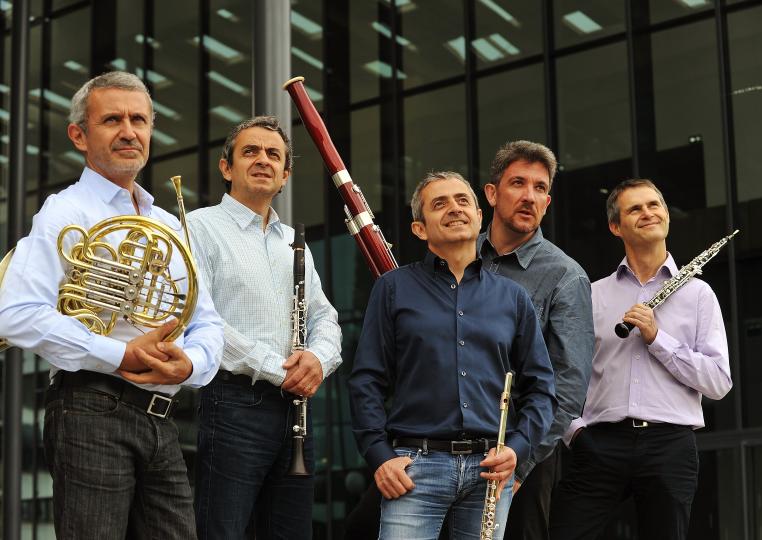 Quintette Moraguès_quintette à vents_photo Yves Pertau