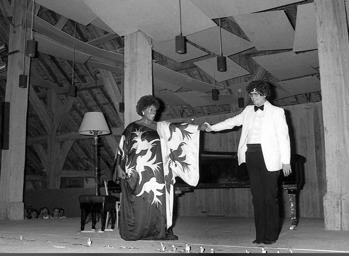 Jessye Norman_Soir d'orage_Meslay 1982_ Gérard Proust Jessye Norman_Soir d'orage_Meslay 1982_ Gérard Proust