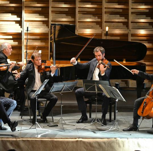 Quintette de Schumann_quatuor Modigliani_N Angelich
